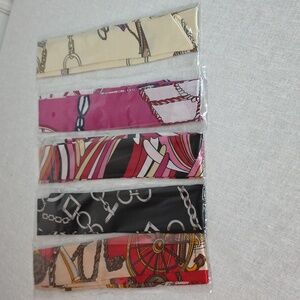 Bundle of 5 Bag Scarves